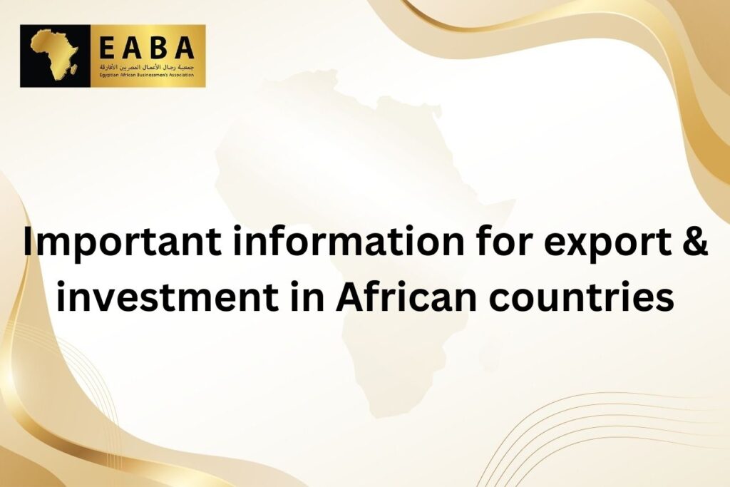 investment in African countries